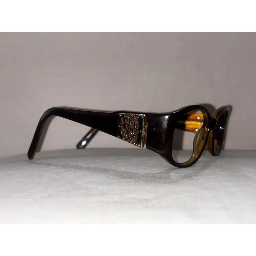 Chelsea Morgan CMS0005 BR Sunglasses Brown Square‎ Full Rim Frames 55-16-130